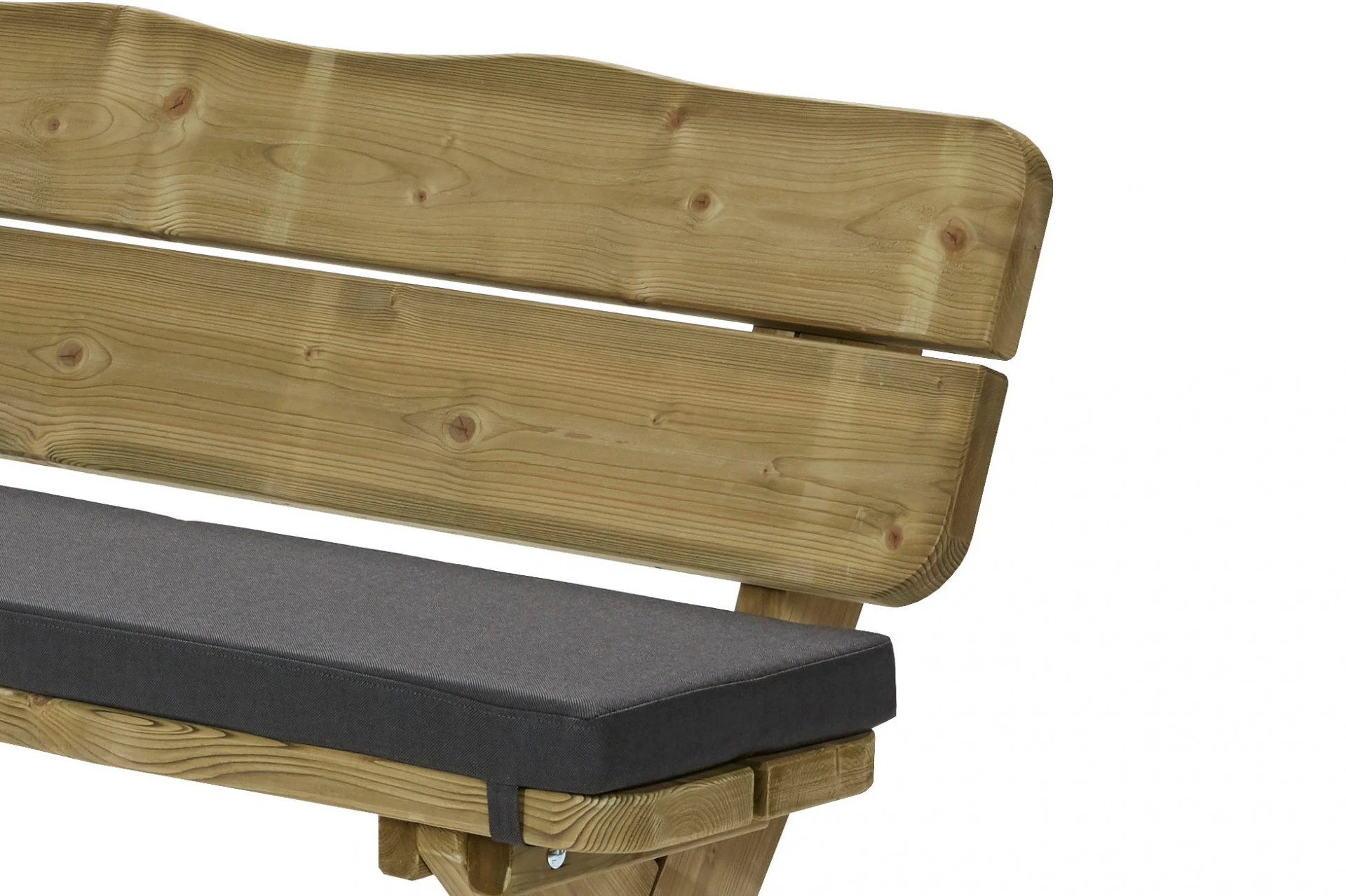 Talen Kussen voor Bank Sneek 170 cm Antraciet - Afbeelding 2